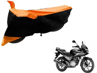 Flipkart SmartBuy Two Wheeler Cover for Honda(CBF, Black, Orange)