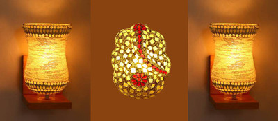 AFAST Uplight Wall Lamp Without Bulb(Pack of 3)