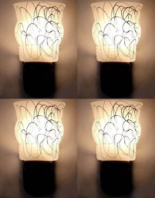 Somil Uplight Wall Lamp Without Bulb(Pack of 4)