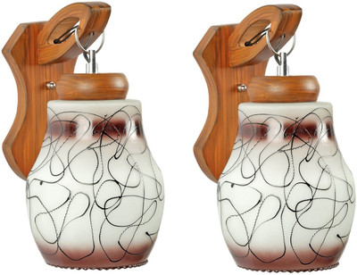 AFAST Pendant Wall Lamp Without Bulb(Pack of 2)