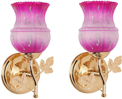 Somil Wallchiere Wall Lamp Without Bulb(Pack of 2)