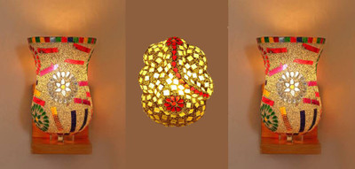 AFAST Uplight Wall Lamp Without Bulb(Pack of 3)