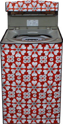 LITHARA Top Loading Washing Machine  Cover(Width: 66.04 cm, Red, White)