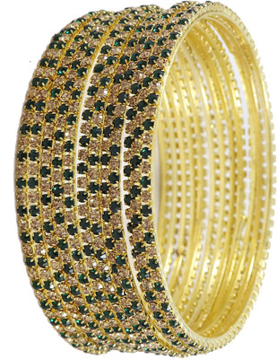 NMII Metal Zircon Bangle(Pack of 12)