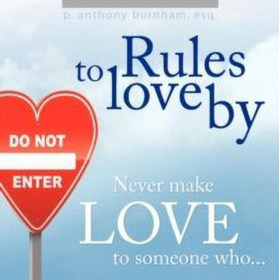 Rules to Love By...(English, Paperback, P. Anthony Burnham Esq.)