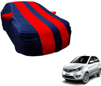 Amanzo Car Cover For Tata Bolt (With Mirror Pockets)(Blue, Red)