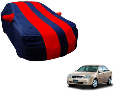 Flipkart SmartBuy Car Cover For Chevrolet Optra (With Mirror Pockets)(Blue, Red)