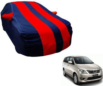 Amanzo Car Cover For Toyota Innova (With Mirror Pockets)(Blue, Red)
