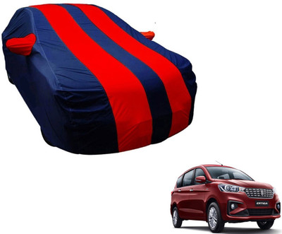 Amanzo Car Cover For Maruti Suzuki Ertiga (With Mirror Pockets)(Blue, Red)