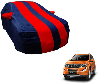 Flipkart SmartBuy Car Cover For Mahindra XUV 500 (With Mirror Pockets)(Blue, Red)