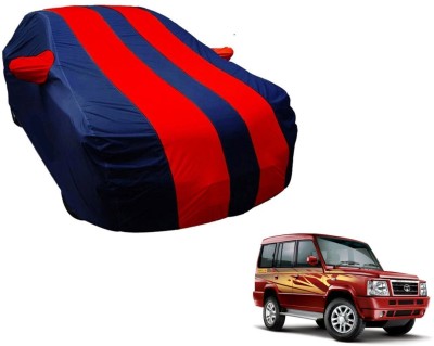 Amanzo Car Cover For Tata Sumo Gold (With Mirror Pockets)(Blue, Red)