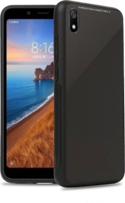 Sarju Bumper Case for Vivo Y90(Black, Grip Case, Silicon)