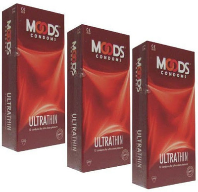 35% OFF on MOODS Ultrathin Condom(Set of 3, 36 Sheets) 35% OFF on MOODS Ultrathin Condom(Set of 3, 36 Sheets)