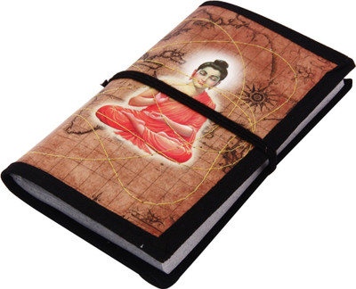 Handicrafts Paradise Rajasthani Handmade Notebook Regular Note Book Unruled 100 Pages(Multicolor)
