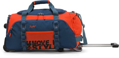 SKYBAGS Hustle dufflr trolly 55 cms cabin size Duffel With Wheels (Strolley)