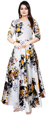 JWF Anarkali Gown(Multicolor)