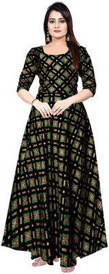 MUDRIKA Anarkali Gown(Multicolor)
