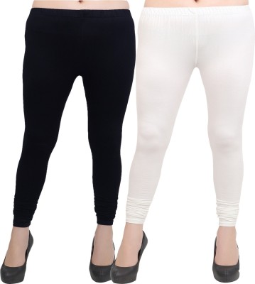 Khalifa Churidar  Western Wear Legging(White, Black, Solid)