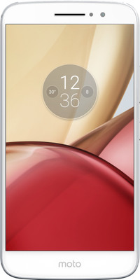 (Refurbished) Motorola Moto M (Silver, 64 GB)(4 GB RAM)