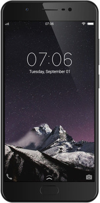 (Refurbished) vivo Y69 (Laminated Back Cover) (Matte Black, 32 GB)(3 GB RAM)
