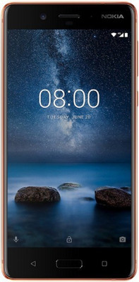 (Refurbished) Nokia 8 (Polished Copper, 64 GB)(4 GB RAM)