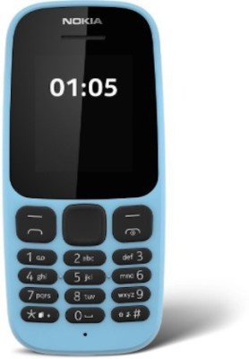 Nokia 105 DS (Blue, 4 MB)(4 MB RAM)