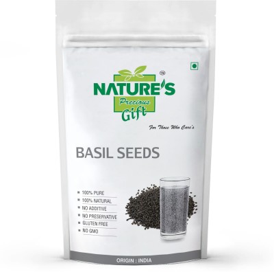 Nature's Precious Gift BASIL SEEDS, SABJA SEEDS Seed(1500 per packet)