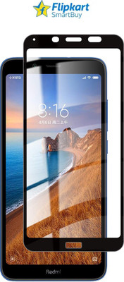 Flipkart SmartBuy Edge To Edge Tempered Glass for Mi Redmi 7A(Pack of 1)