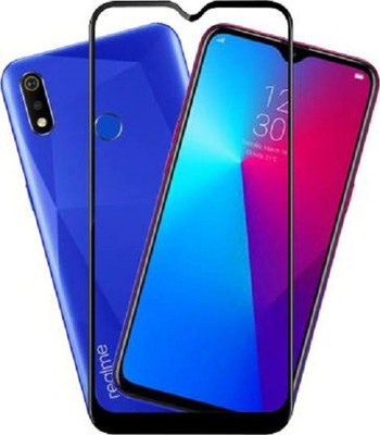 Wellchoice Edge To Edge Tempered Glass for Vivo Y90(Pack of 1)