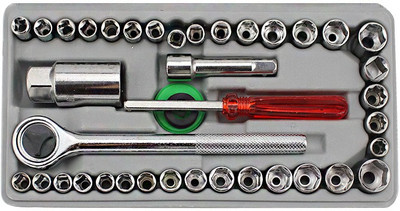 Spacci 40 Pc Socket Tool Kit Socket Set(Pack of 40)