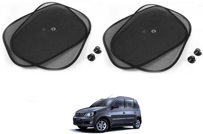 AuTO ADDiCT Side Window Sun Shade For Mahindra Quanto(Black)