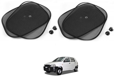 AuTO ADDiCT Side Window Sun Shade For Maruti Suzuki Alto(Black)