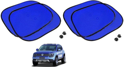 AuTO ADDiCT Side Window Sun Shade For Volkswagen A180(Blue)