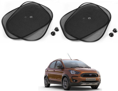AuTO ADDiCT Side Window Sun Shade For Ford Siena(Black)