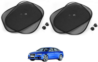 AuTO ADDiCT Side Window Sun Shade For Audi Universal For Car(Black)