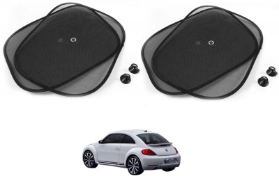 AuTO ADDiCT Side Window Sun Shade For Volkswagen Beetle(Black)