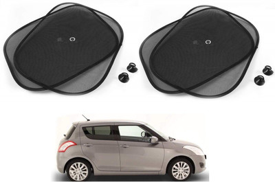 AuTO ADDiCT Side Window Sun Shade For Maruti Suzuki Swift(Black)