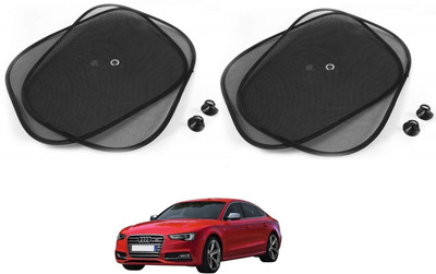 AuTO ADDiCT Side Window Sun Shade For Audi S5(Black)