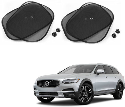 AuTO ADDiCT Side Window Sun Shade For Volvo V60(Black)