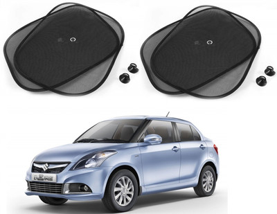 AuTO ADDiCT Side Window Sun Shade For Maruti Suzuki Swift Dzire(Black)