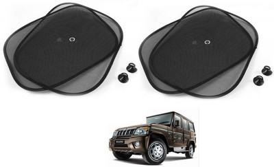AuTO ADDiCT Side Window Sun Shade For Mahindra Bolero(Black)