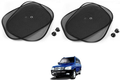 AuTO ADDiCT Side Window Sun Shade For Isuzu Evoque(Black)