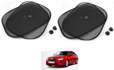 AuTO ADDiCT Side Window Sun Shade For Chevrolet Cruze(Black)