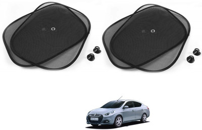 AuTO ADDiCT Side Window Sun Shade For Renault Scala(Black)