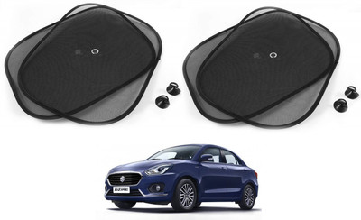 KOZDIKO Side Window Sun Shade For Maruti Suzuki New Dzire(Black)
