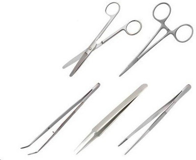 Forgesy dressing forcep 5 pc Tissue Forceps