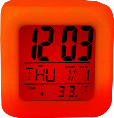 KASHUJ Digital Multicolor Clock