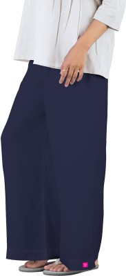 Twin Birds Regular Fit Women Blue Trousers