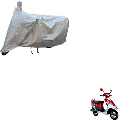 KOZDIKO Waterproof Two Wheeler Cover for TVS(Scooty Streak, Silver)