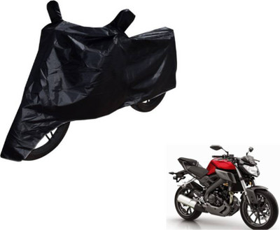 MMSSTAR Waterproof Two Wheeler Cover for Suzuki(Gixxer, Black)